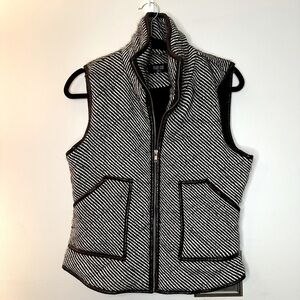 Peach Love California Black and White Vest